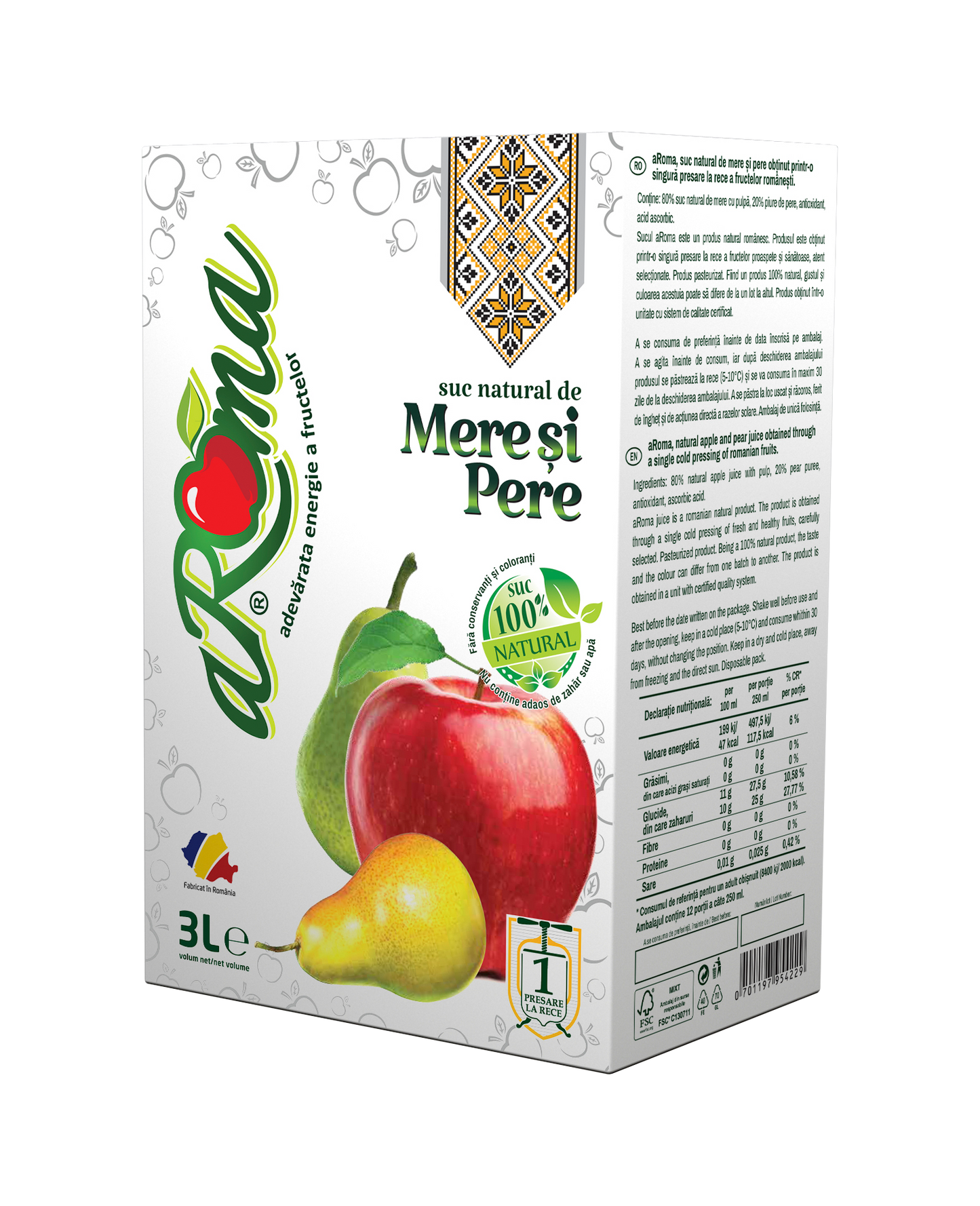 Apple & Pear Juice 3 Litres